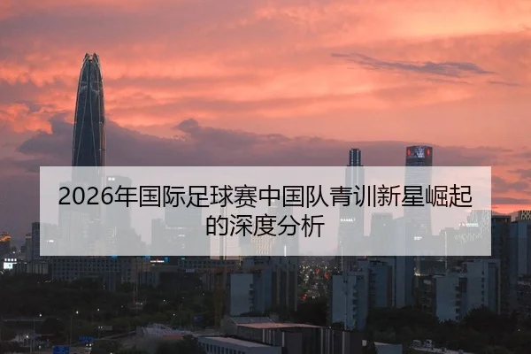 2026年国际足球赛中国队青训新星崛起的深度分析